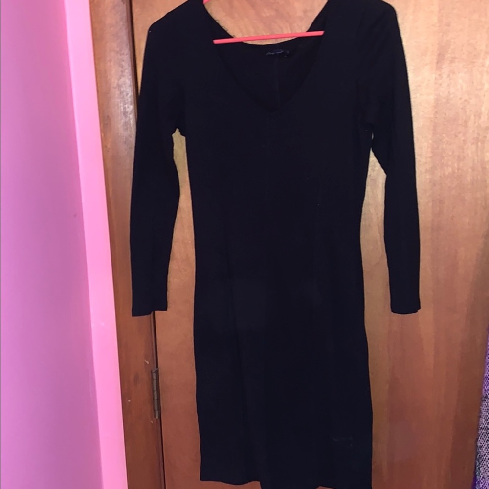 Long black dress